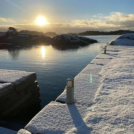 Unique By The Norwegian Coast. Private Holiday home